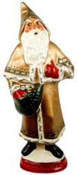Gold Coated Father Christmas