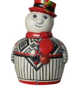 Snowman in Ski Sweater