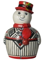 Snowman in Ski Sweater