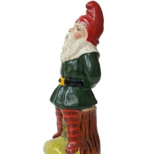 Jultomten with Hands Behind Back