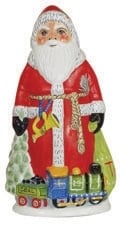 Red Santa with Train