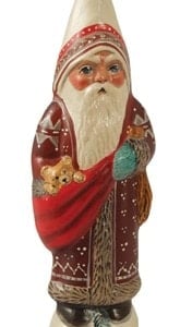 Belsnickel with Teddy in Bag