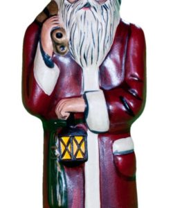 Red Father Christmas with Gold Sack