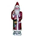 Red Father Christmas with Gold Sack