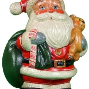 Santa with Teddy