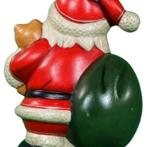 Santa with Teddy
