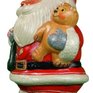 Santa with Teddy