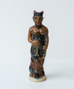 Krampus with Horns and Chains
