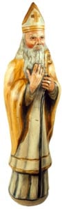 Large Saint Nicholas in Yellow and White