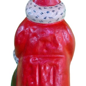 Santa with 2 Children in Sack