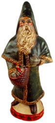 Father Christmas with Sack, Santa on a Dapple Horse