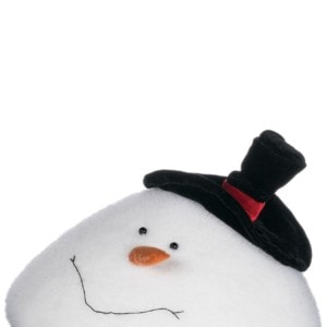 Foam Snowman Head Tabletop