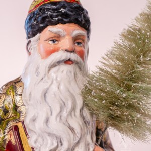 The Illuminated Manuscript Santa (One of a Kind)