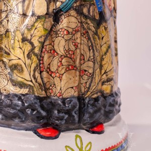 The Illuminated Manuscript Santa (One of a Kind)