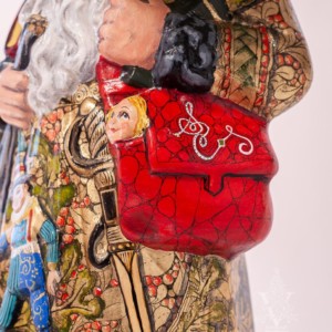 The Illuminated Manuscript Santa (One of a Kind)
