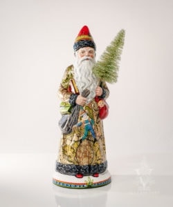 The Illuminated Manuscript Santa (One of a Kind)
