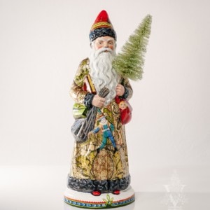The Illuminated Manuscript Santa (One of a Kind)