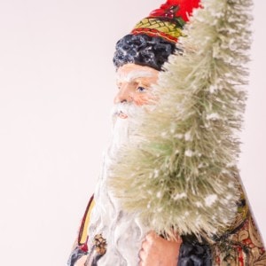 The Illuminated Manuscript Santa (One of a Kind)