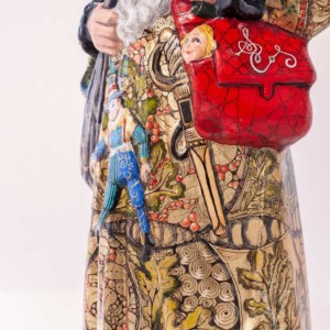 The Illuminated Manuscript Santa (One of a Kind)
