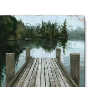 Dock Giclee Wall Art