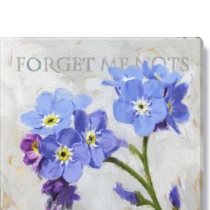 Forget Me Nots Giclee Wall Art