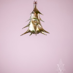 Antique Tree German Glass Ornament