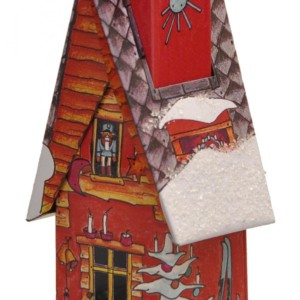 Knox Metal Incense House - Winter scene