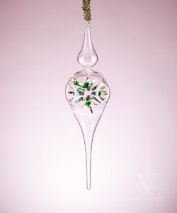 Starburst Green Ornament