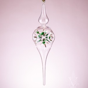 Starburst Green Ornament