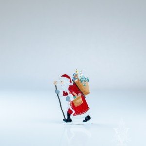Hiking Santa by Wilhelm Schweizer