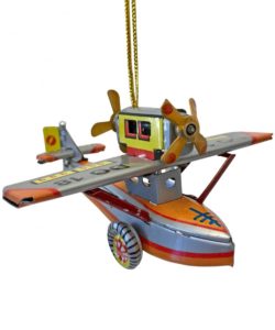 Collectible Tin Ornament Sea Plane?