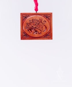 Merry Christmas Cookie Mould Reproduction