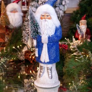 Ino Schaller Santa Blue Glitter/Skates