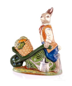 Colonial Rabbit with Wheelbarrow