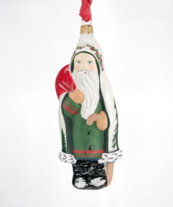 Pearlized Scherenschnitte Santa