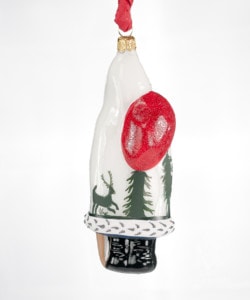 Pearlized Scherenschnitte Santa