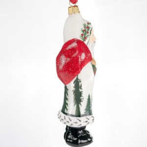 Pearlized Scherenschnitte Santa