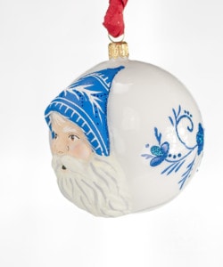 Jingle Balls™ Delft Pattern Santa