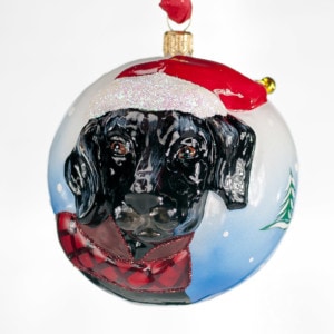 Jingle Balls™ Santa Black Lab