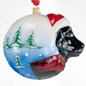 Jingle Balls™ Santa Black Lab
