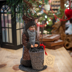 Ino Schaller Krampus With Basket Coal