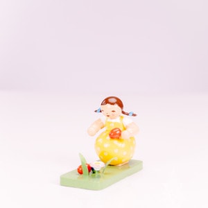 Girl Finding Easter Eggs by Wendt & Kühn