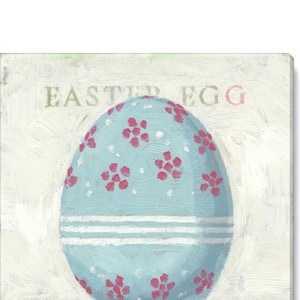 Easter Egg (Blue) Giclee Wall Art