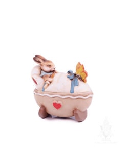 MAROLIN Cradle with Bunny (Blue)