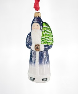 Midnight Snowfall Santa