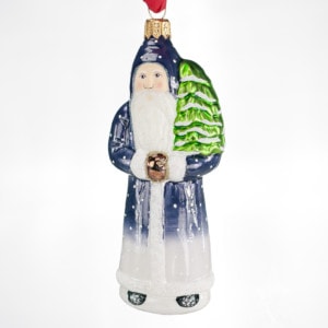 Midnight Snowfall Santa