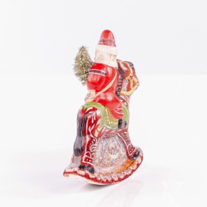 Gingerbread Village Rocking Santa