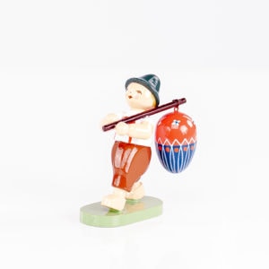 Boy With Egg On Pole by Wendt & Kühn