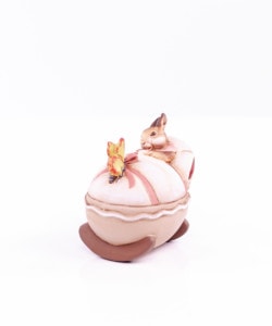 MAROLIN Cradle with Bunny (Pink)