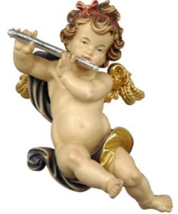 Angel Leonardo With Flute
